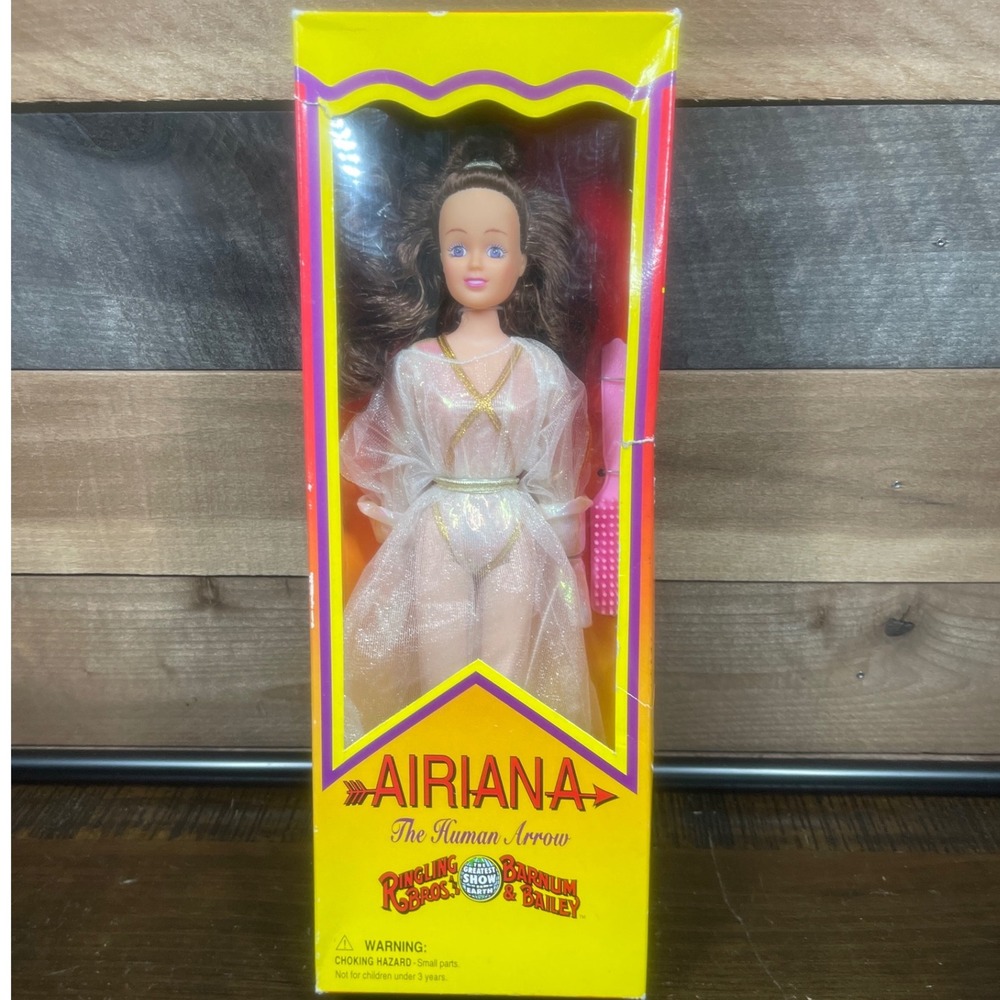 Airiana The Human Arrow Doll New In Box Remco Robbins Smiley Bailey 1985